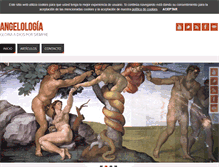 Tablet Screenshot of angelologia.org